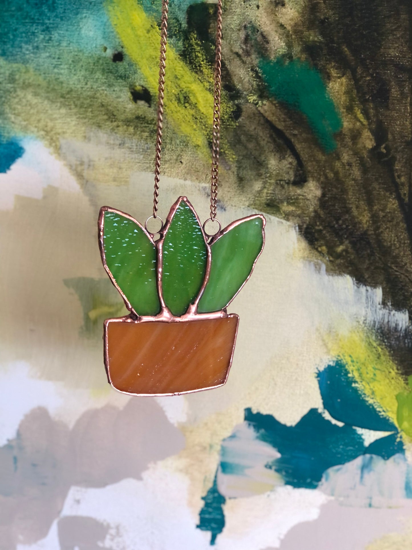Succulent Suncatcher
